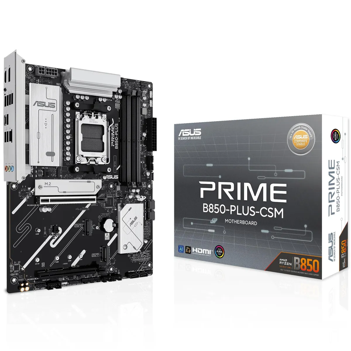 Материнська плата Asus Prime B850-Plus-CSM Socket AM5 - зображення 1