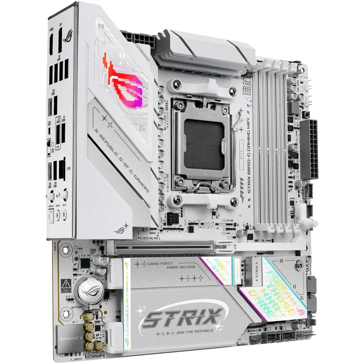 Материнська плата Asus ROG Strix B850-G Gaming WiFi Socket AM5 - мініатюра 3