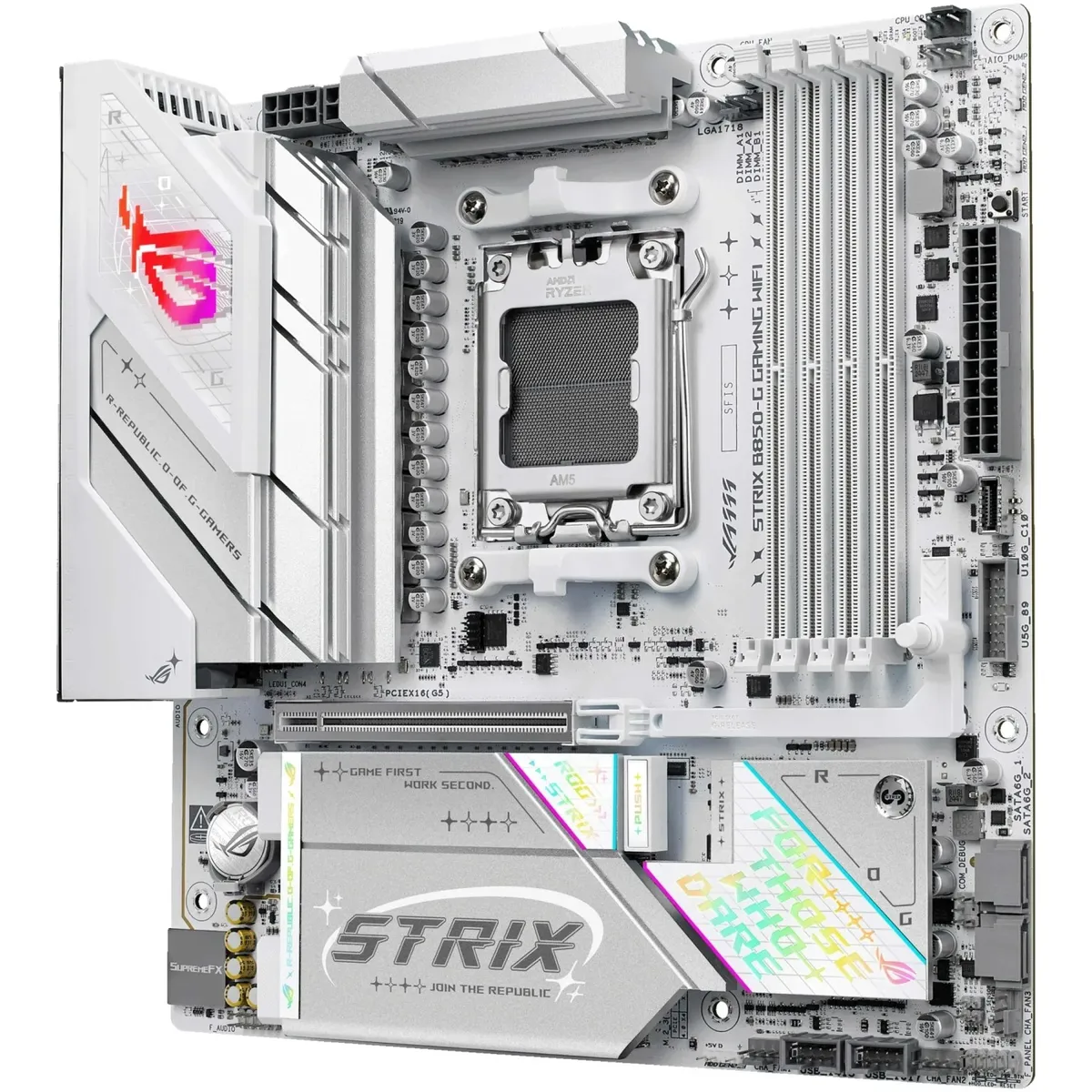 Материнська плата Asus ROG Strix B850-G Gaming WiFi Socket AM5 - мініатюра 9