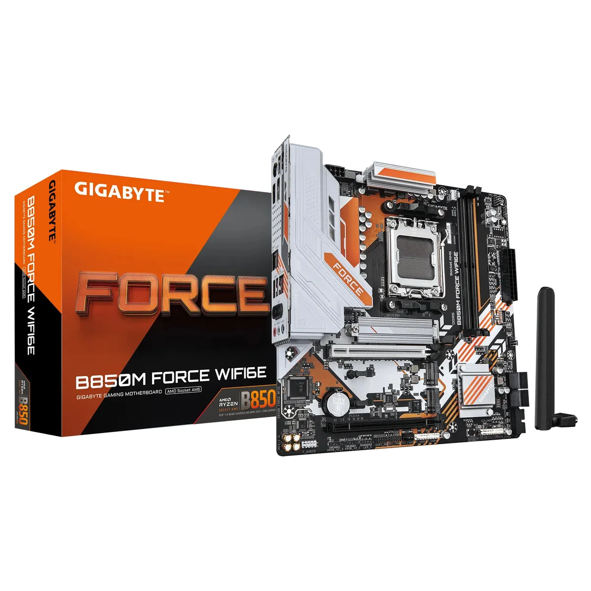 Материнська плата Gigabyte B850M Force WiFi6E Socket AM5 - зображення 1