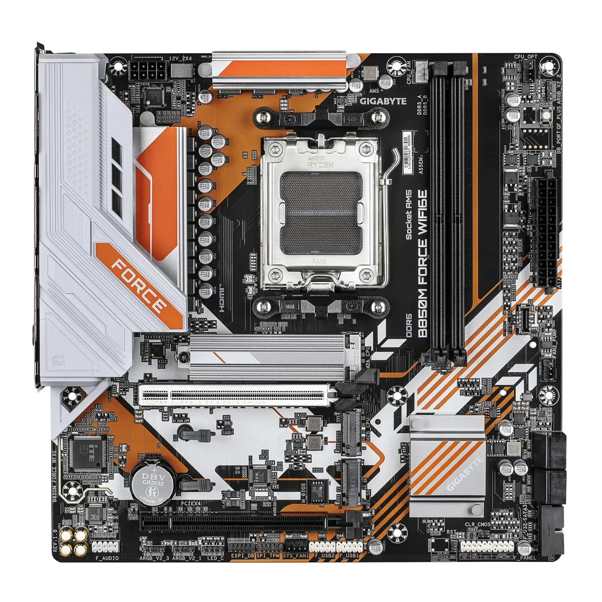 Материнська плата Gigabyte B850M Force WiFi6E Socket AM5 - мініатюра 2