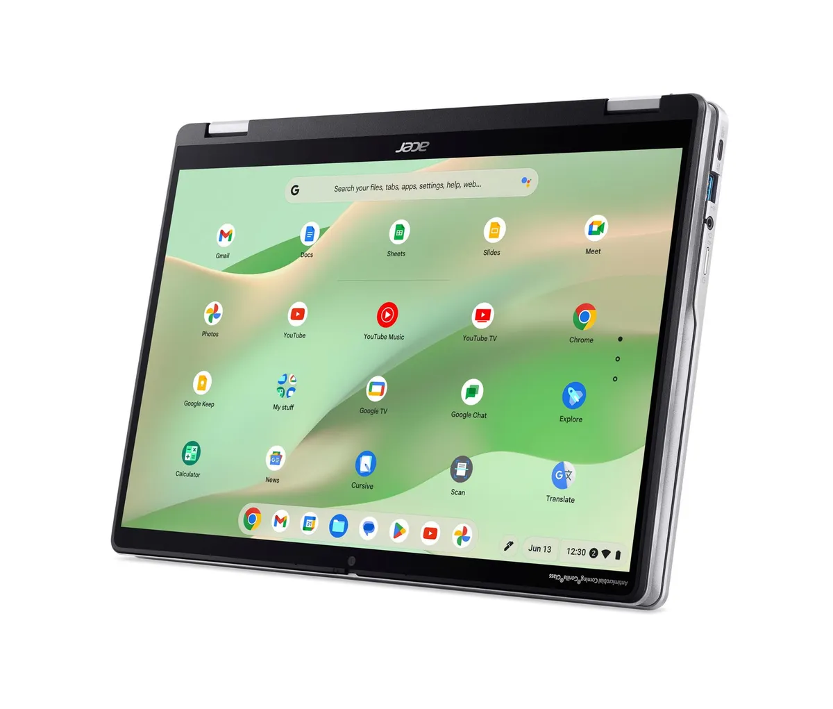 Ноутбук Acer Chromebook Spin 314 CP314-2HN-329V (NX.KYJEU.001) Silver - мініатюра 2