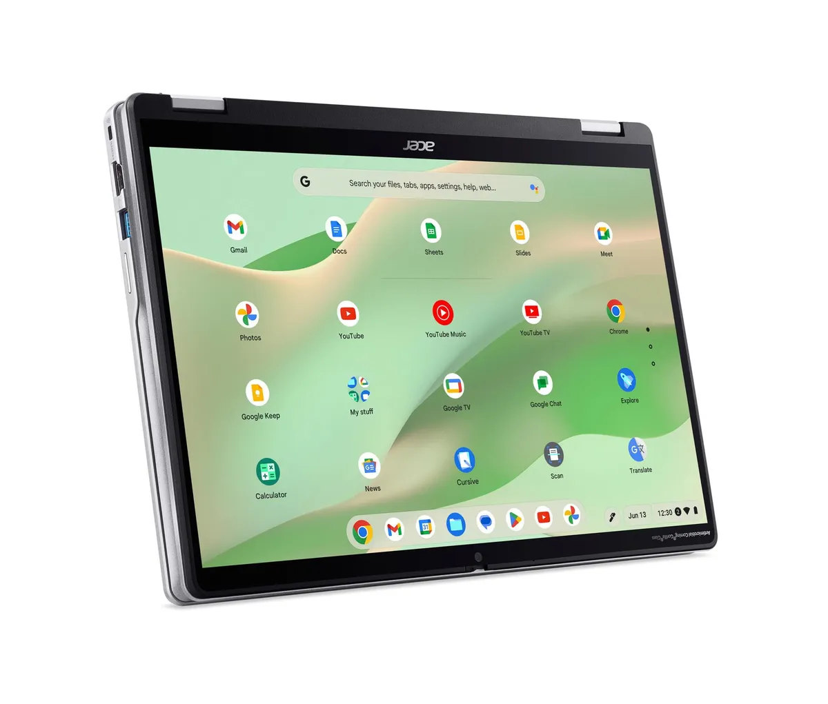 Ноутбук Acer Chromebook Spin 314 CP314-2HN-329V (NX.KYJEU.001) Silver - мініатюра 3