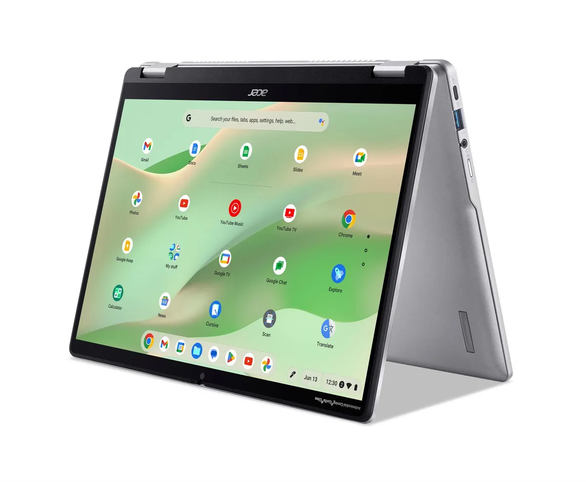 Ноутбук Acer Chromebook Spin 314 CP314-2HN-329V (NX.KYJEU.001) Silver - мініатюра 4