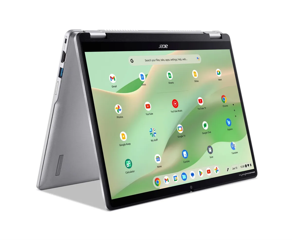 Ноутбук Acer Chromebook Spin 314 CP314-2HN-329V (NX.KYJEU.001) Silver - мініатюра 5