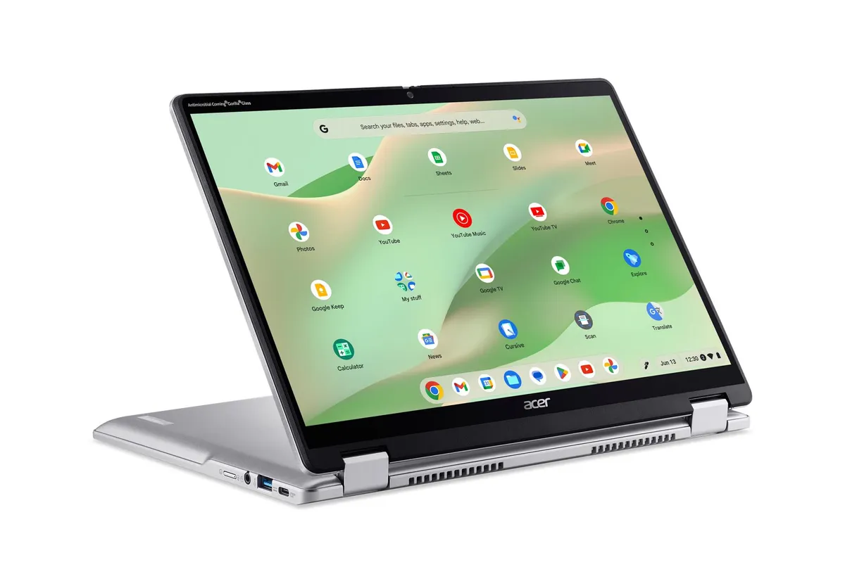Ноутбук Acer Chromebook Spin 314 CP314-2HN-329V (NX.KYJEU.001) Silver - мініатюра 7