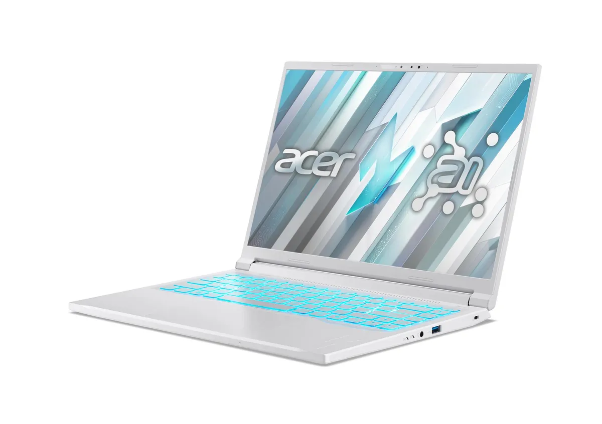 Ноутбук Acer Nitro V 14 ANV14-62-R9E7 (NH.QW4EU.006) White - мініатюра 4