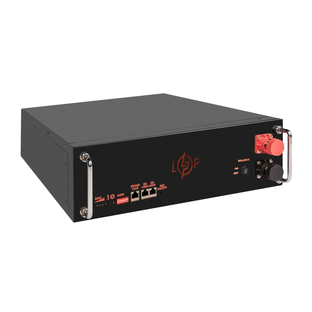 Акумуляторна батарея LogicPower 51.2V 100AH (LP38135) LiFePO4 - мініатюра 5
