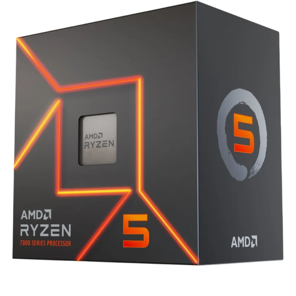 Процесор AMD Ryzen 5 7400 (3.7GHz 32MB 65W AM5) Box (100-100001900BOX) - мініатюра 2