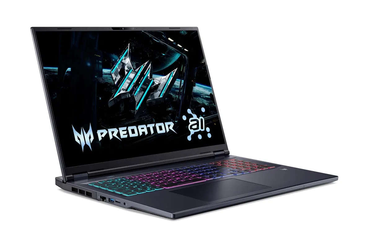 Ноутбук Acer Predator Helios Neo 18 AI PHN18-72-93H9 (NH.QVLEU.003) Black - мініатюра 3