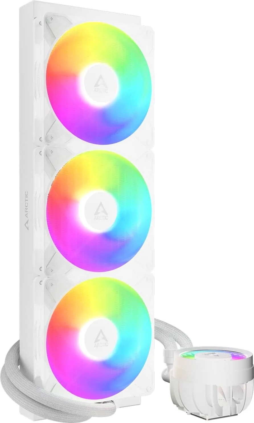 Система водяного охолодження Arctic Liquid Freezer III Pro 420 A-RGB White (ACFRE00189A) - мініатюра 2