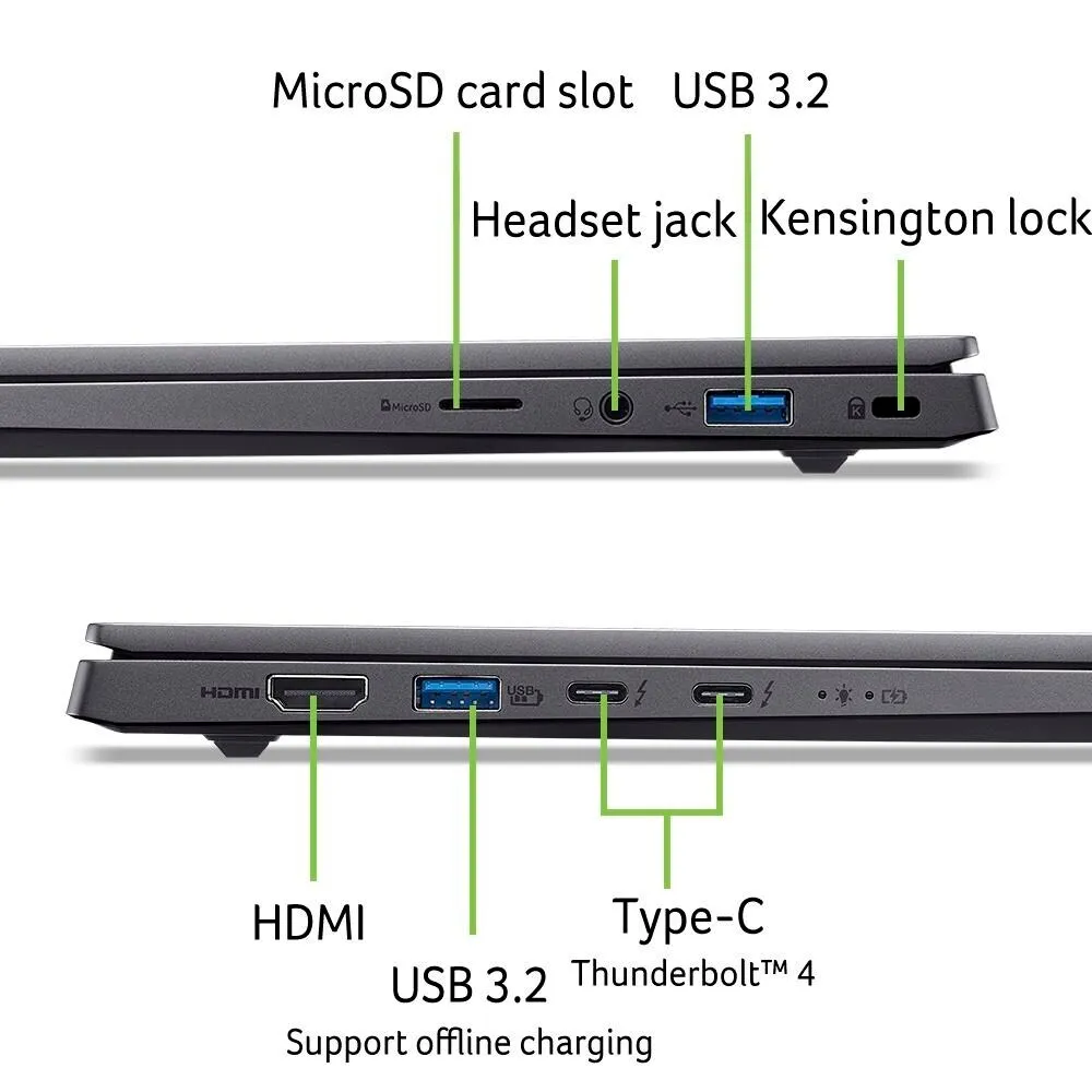 Ноутбук Acer Swift X 14 SFX14-73G-95JX (NX.J81EU.003) Gray - мініатюра 7