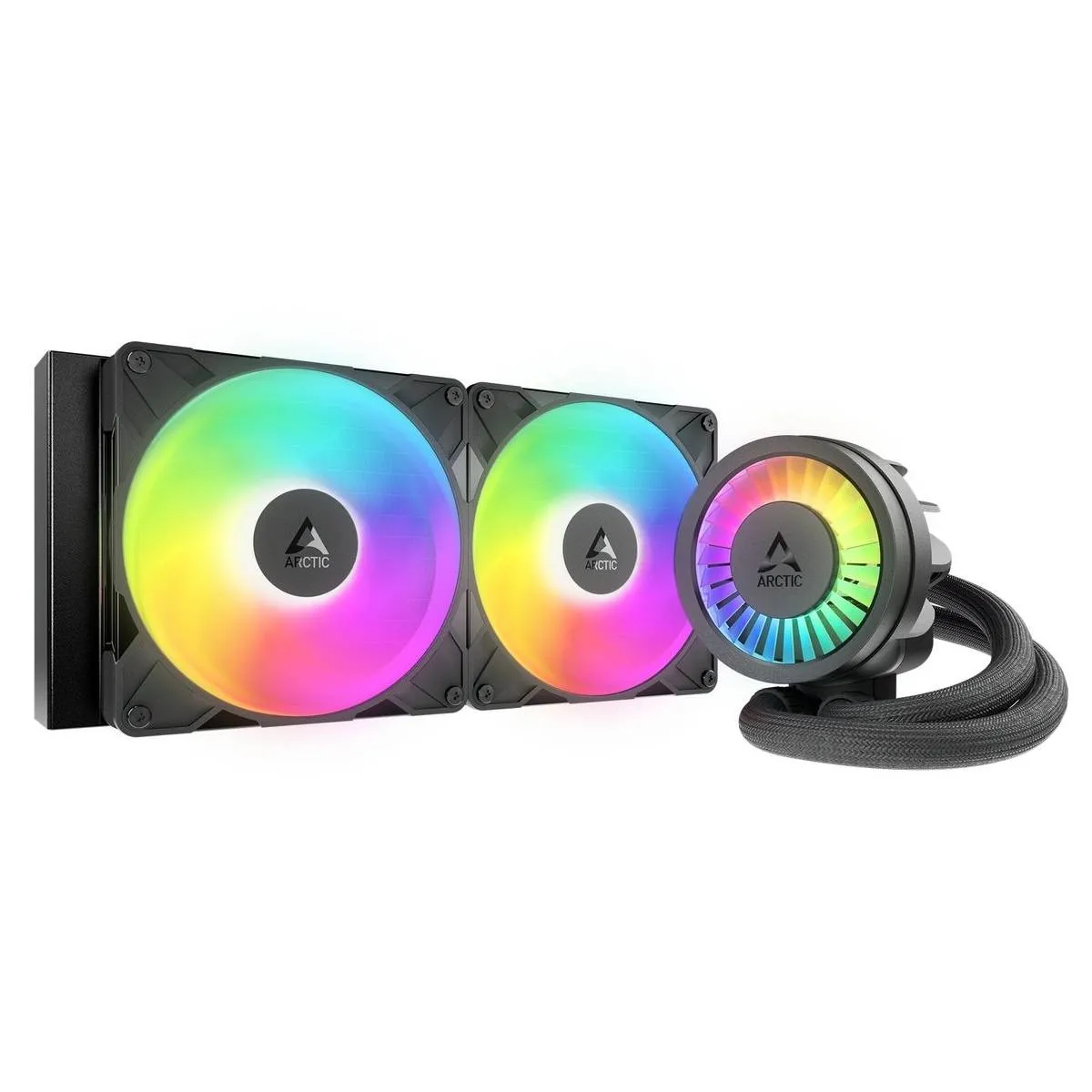 Система водяного охолодження Arctic Liquid Freezer III Pro 280 A-RGB Black (ACFRE00183A) - зображення 1