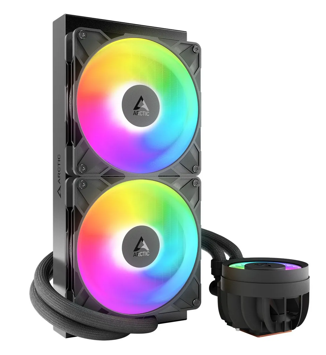 Система водяного охолодження Arctic Liquid Freezer III Pro 280 A-RGB Black (ACFRE00183A) - мініатюра 2