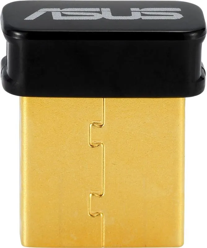 Бездротовий адаптер Asus USB-N10 Nano B1 (90IG05E0-MO0R00) - мініатюра 2