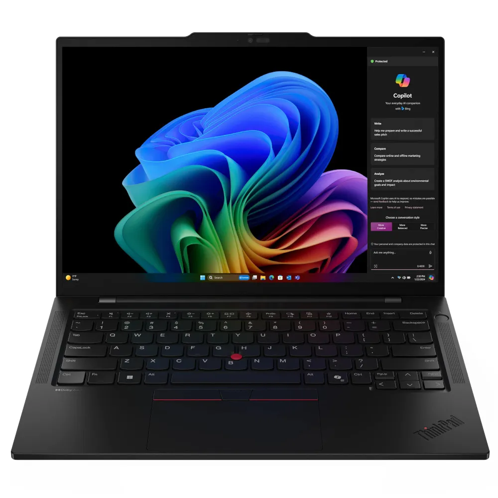 Ноутбук Lenovo ThinkPad T14s Gen 6 (21M10008RA) Black - зображення 1