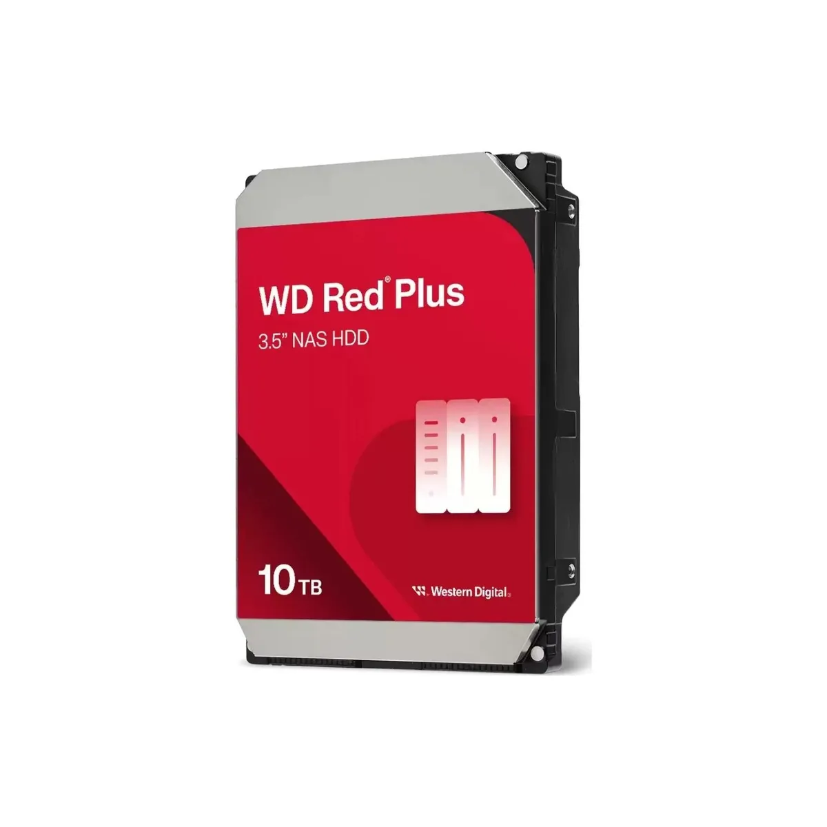 Накопичувач HDD SATA 10.0TB WD Red Plus 7200rpm 512MB (WD100EFGX) - мініатюра 2