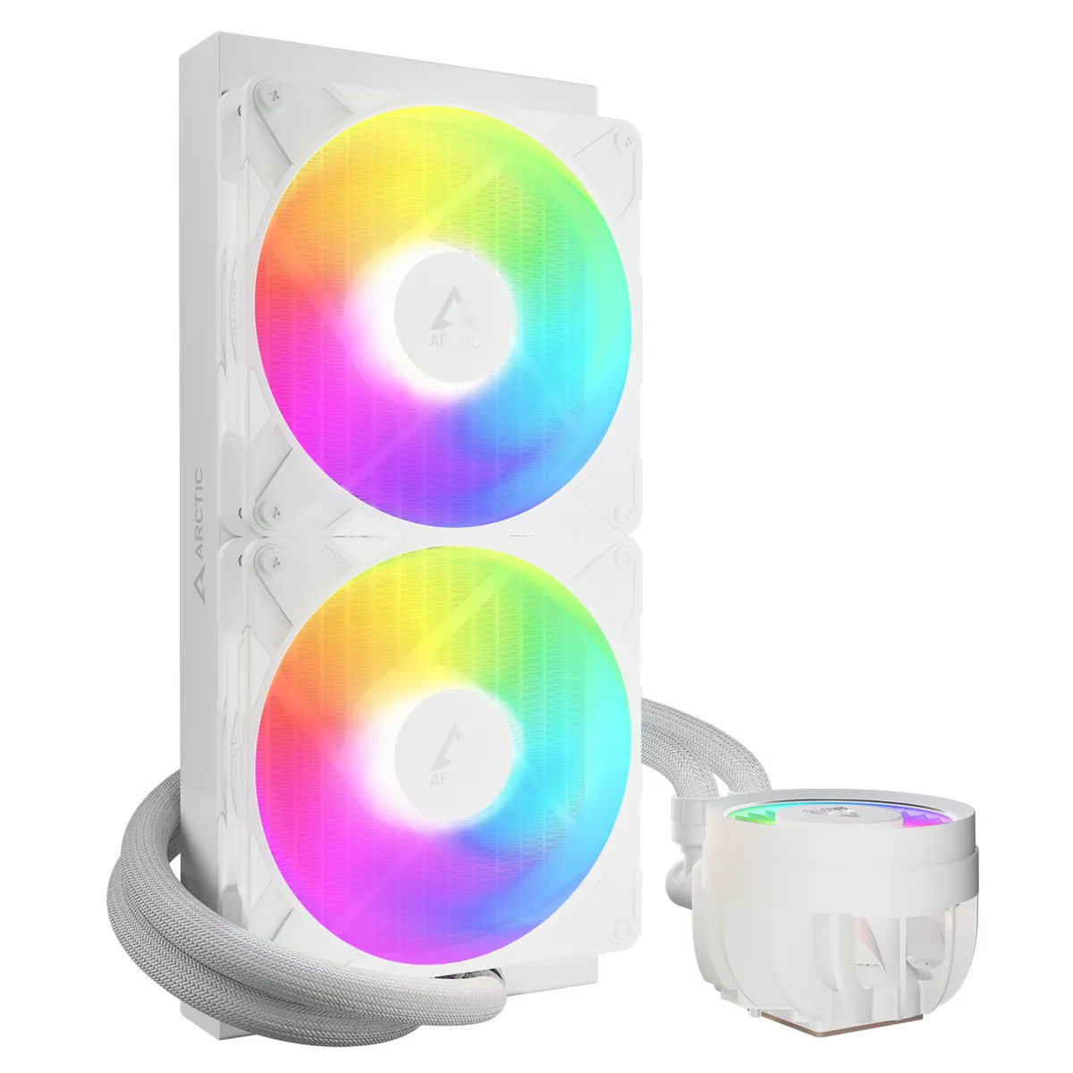 Система водяного охолодження Arctic Liquid Freezer III Pro 280 A-RGB White (ACFRE00187A) - мініатюра 2