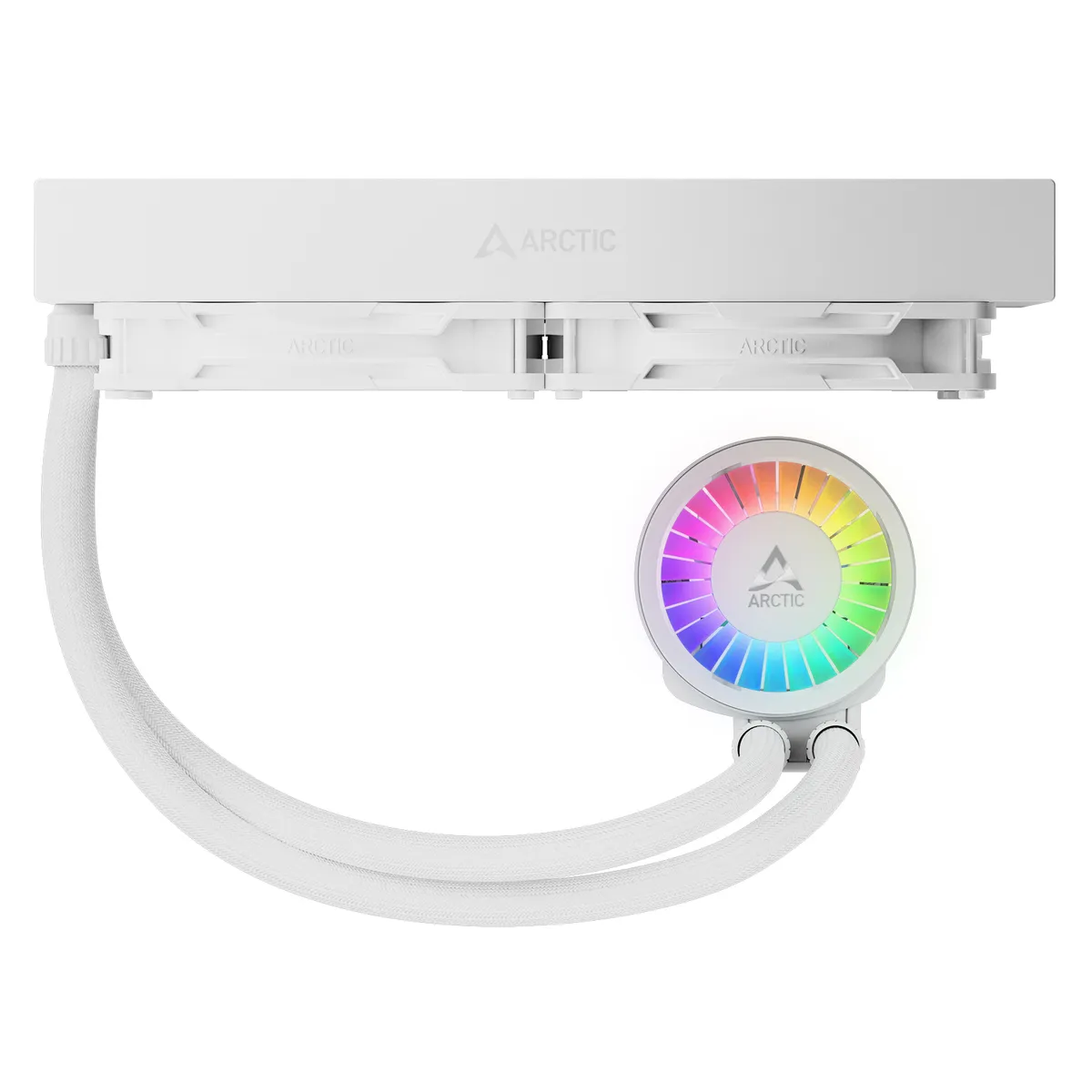 Система водяного охолодження Arctic Liquid Freezer III Pro 280 A-RGB White (ACFRE00187A) - мініатюра 3