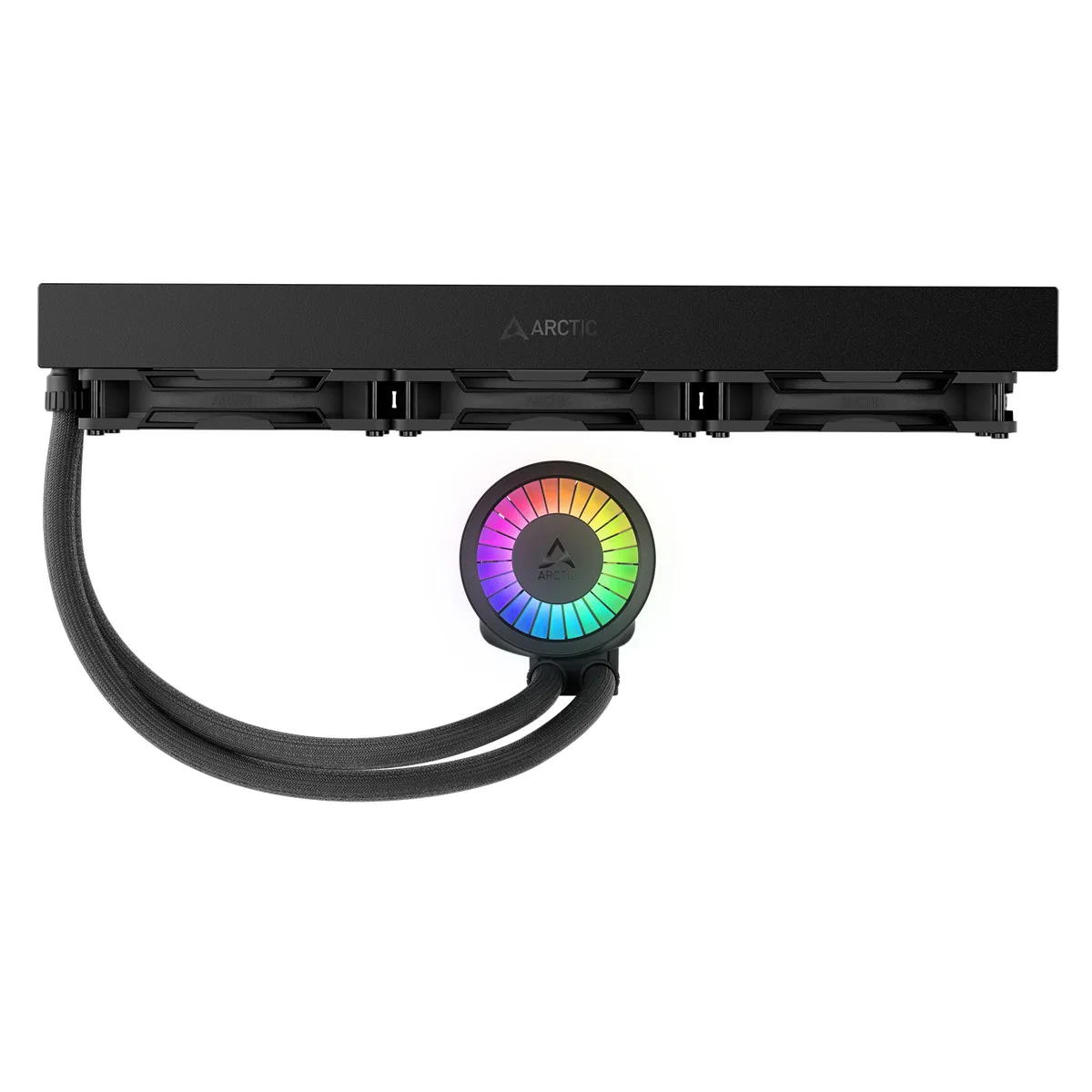 Система водяного охолодження Arctic Liquid Freezer III Pro 420 A-RGB Black (ACFRE00185A) - мініатюра 6