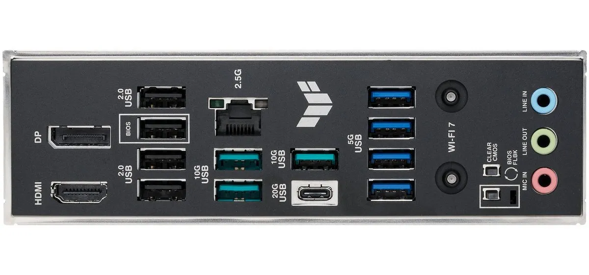 Материнська плата Asus TUF Gaming B850M-Plus WiFi7 Socket AM5 - мініатюра 6