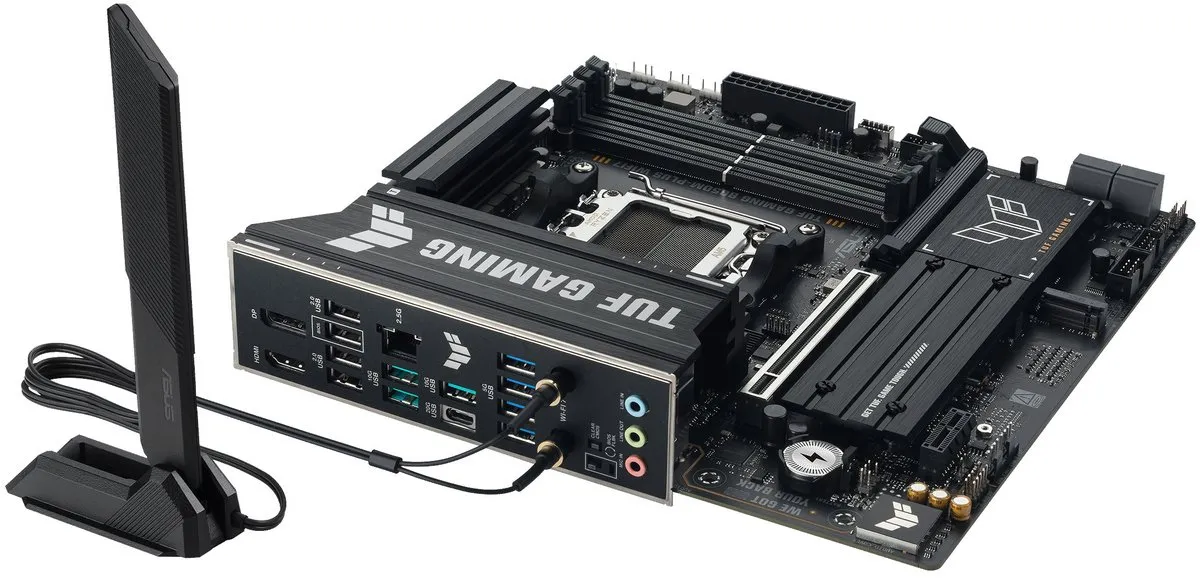 Материнська плата Asus TUF Gaming B850M-Plus WiFi7 Socket AM5 - мініатюра 7