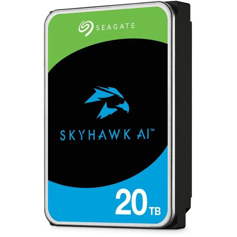 Накопичувач HDD SATA 20.0TB Seagate SkyHawk AI Surveillance 7200rpm 512MB (ST20000VE004) - зображення 1