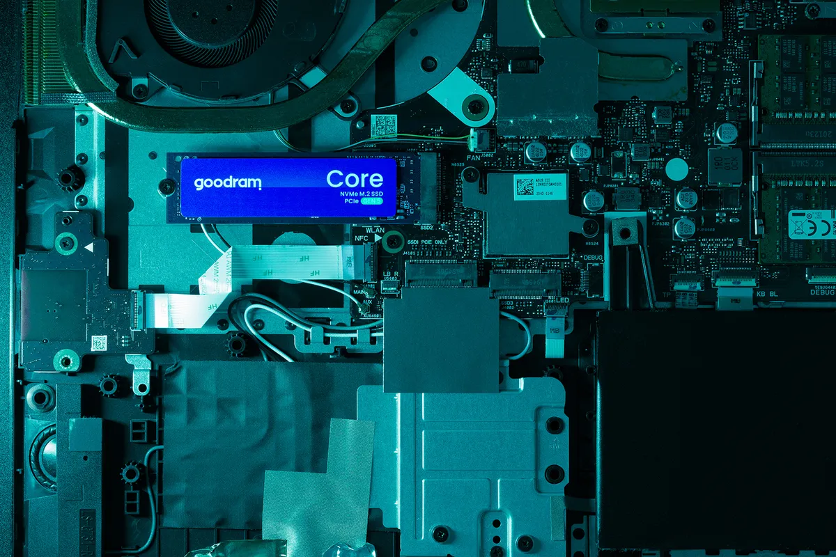 Накопичувач SSD  500GB Goodram Core M.2 2280 PCIe 5.0 x4 NVMe 3D NAND (SSDR-GRC01-500-80) - мініатюра 3