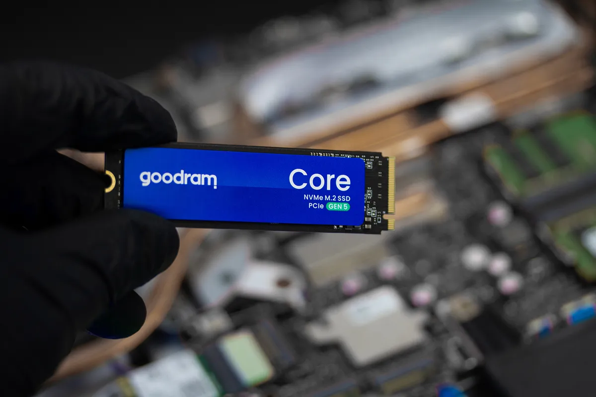 Накопичувач SSD 1TB Goodram Core M.2 2280 PCIe 5.0 x4 NVMe 3D NAND (SSDR-GRC01-1K0-80) - мініатюра 5