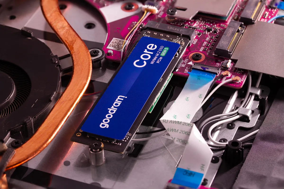 Накопичувач SSD 2TB Goodram Core M.2 2280 PCIe 5.0 x4 NVMe 3D NAND (SSDR-GRC01-2K0-80) - мініатюра 3