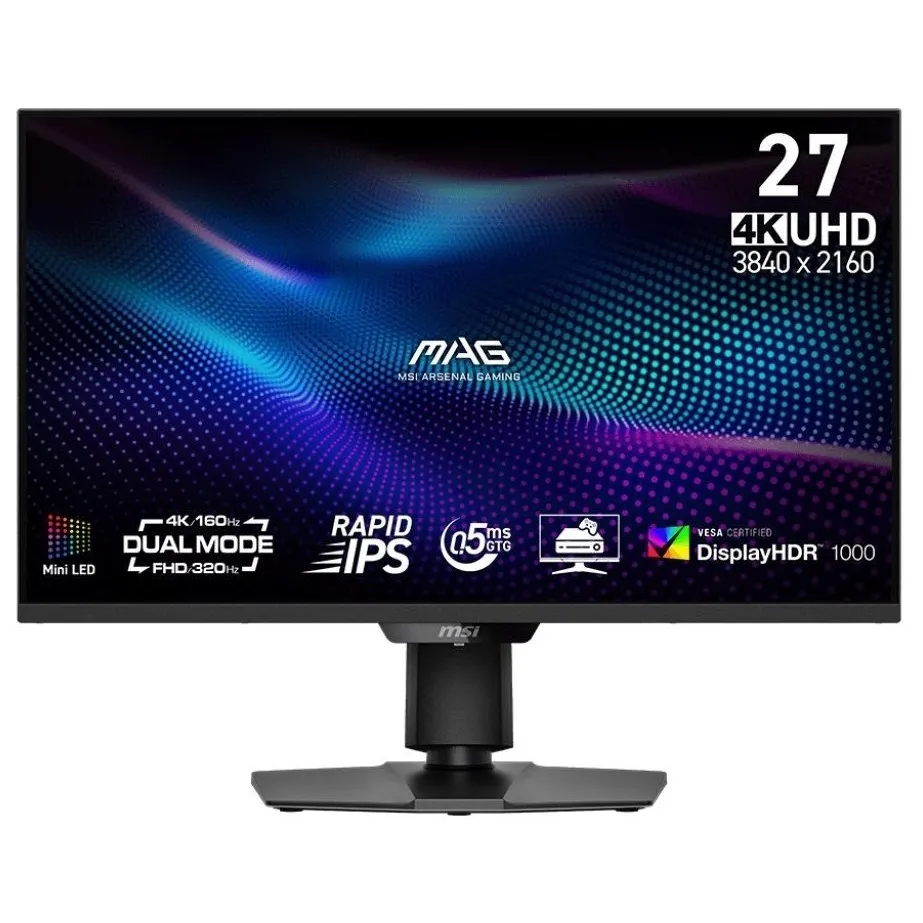 Монітор MSI 27" MAG 274UPDF E16M IPS Black 320Hz - мініатюра 5