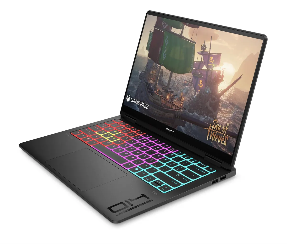 Ноутбук HP Omen Transcend 14-fb1007ua (C3US4EA) Black - мініатюра 3
