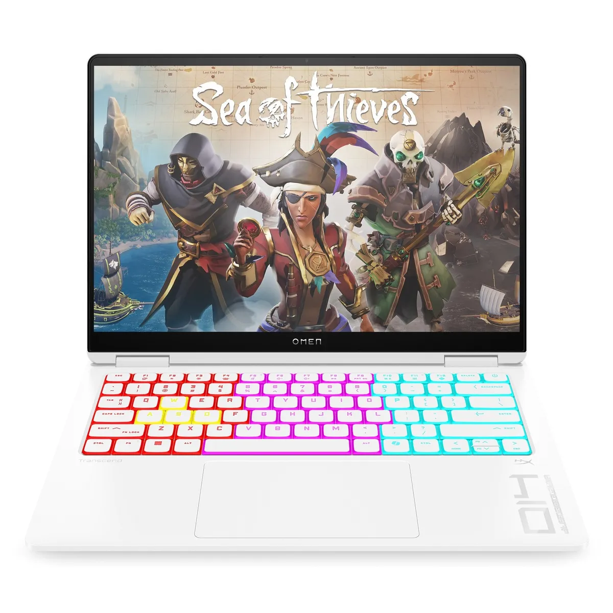 Ноутбук HP Omen Transcend 14-fb1014ua (C3US6EA) White - зображення 1