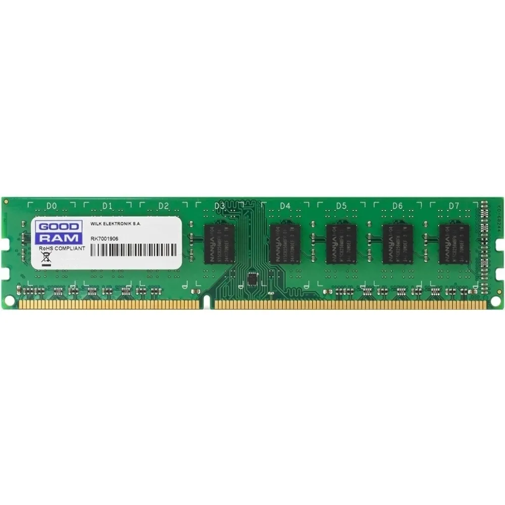 Модуль пам`ятi DDR3L 8GB/1600 1,35V Goodram (GR1600D3V64L11/8G) - зображення 1