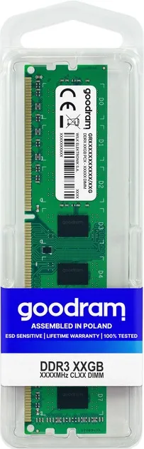 Модуль пам`ятi DDR3L 8GB/1600 1,35V Goodram (GR1600D3V64L11/8G) - мініатюра 3