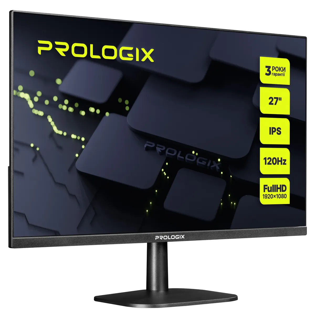 Монітор Prologix 27" P2725HV IPS Black 120Hz - мініатюра 2