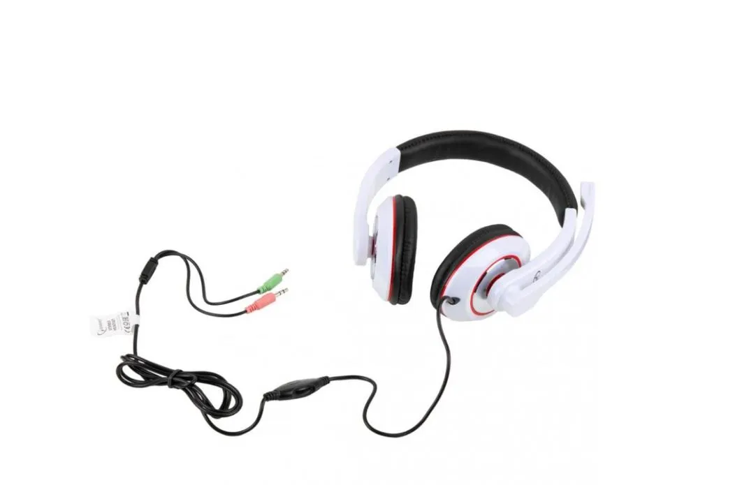 Гарнітура Gembird MHS-001-GW White - мініатюра 5