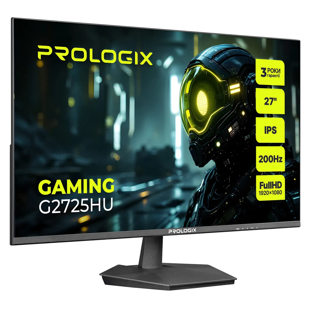 Монітор Prologix Gaming 27" G2725HU IPS Black 200Hz - зображення 1