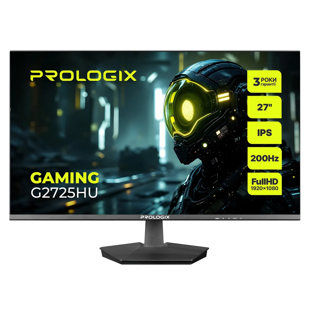 Монітор Prologix Gaming 27" G2725HU IPS Black 200Hz - мініатюра 9