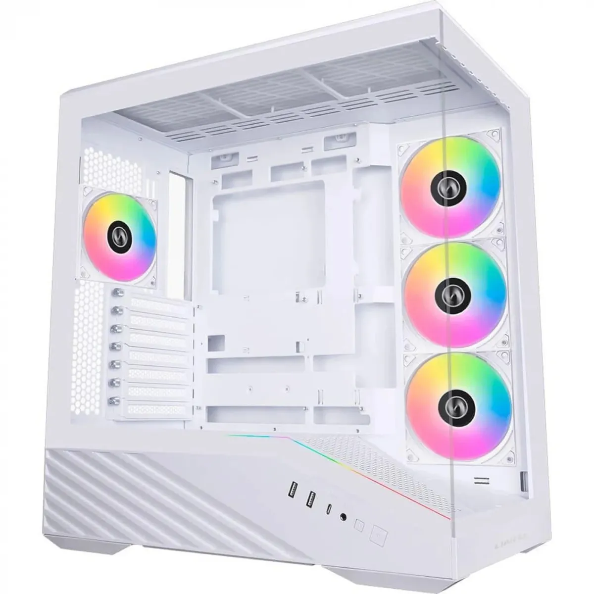 Корпус Lian Li Vector V100R White (G99.V100RW.01) без БЖ - зображення 1