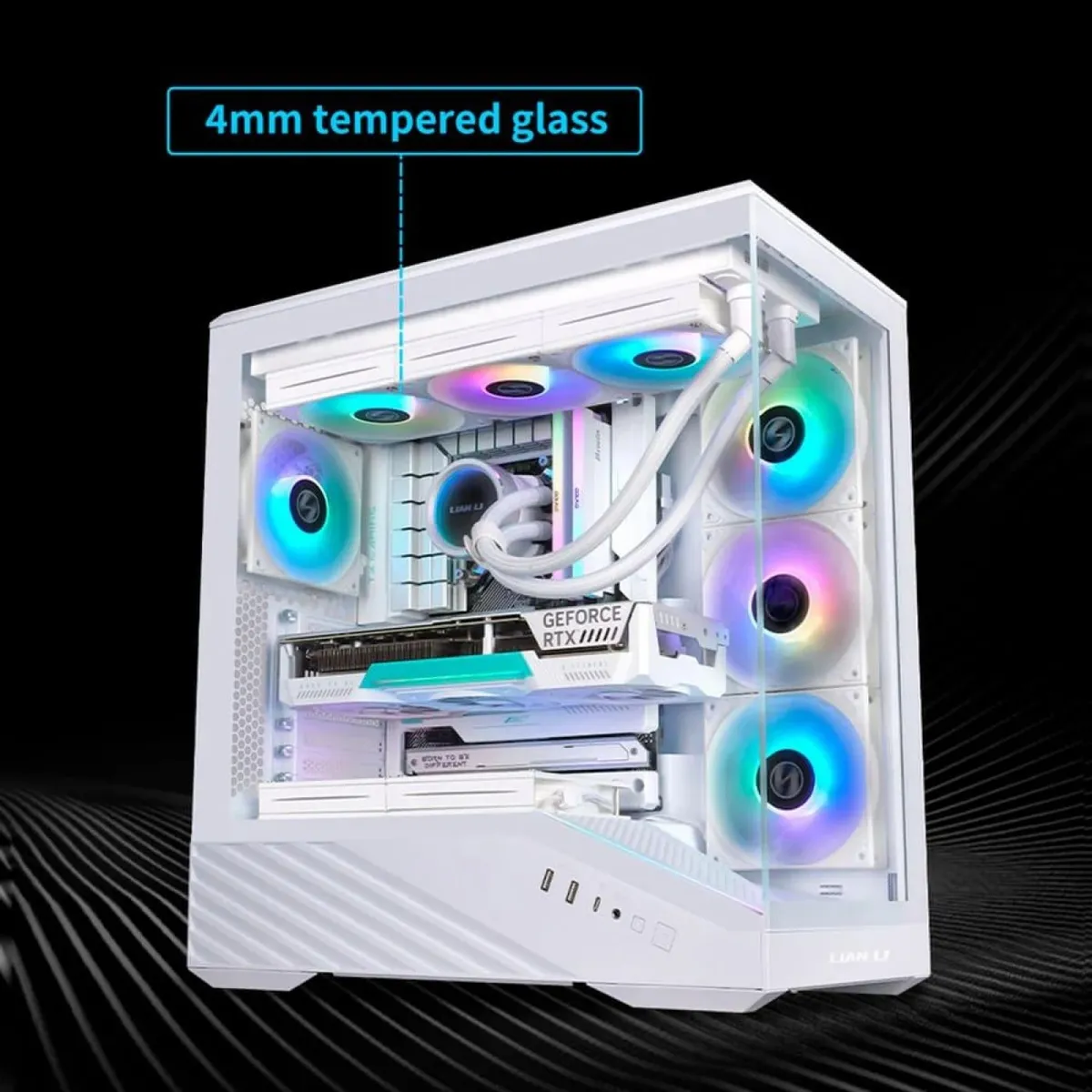 Корпус Lian Li Vector V100R White (G99.V100RW.01) без БЖ - мініатюра 4