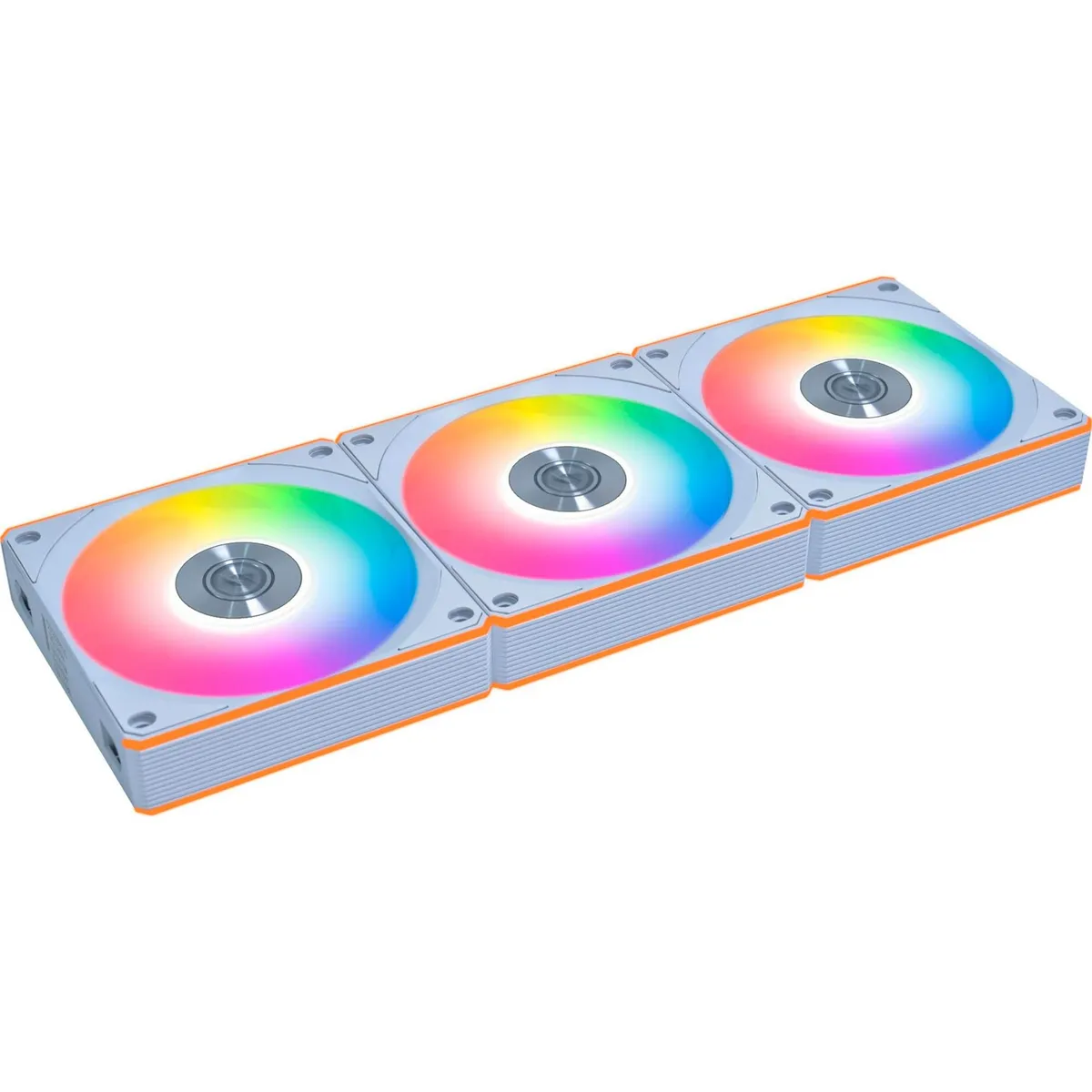 Вентилятор Lian Li Uni Fan CL Wireless 120-3 Reverse Blade White (G99.12RCL1W3W.00) - зображення 1