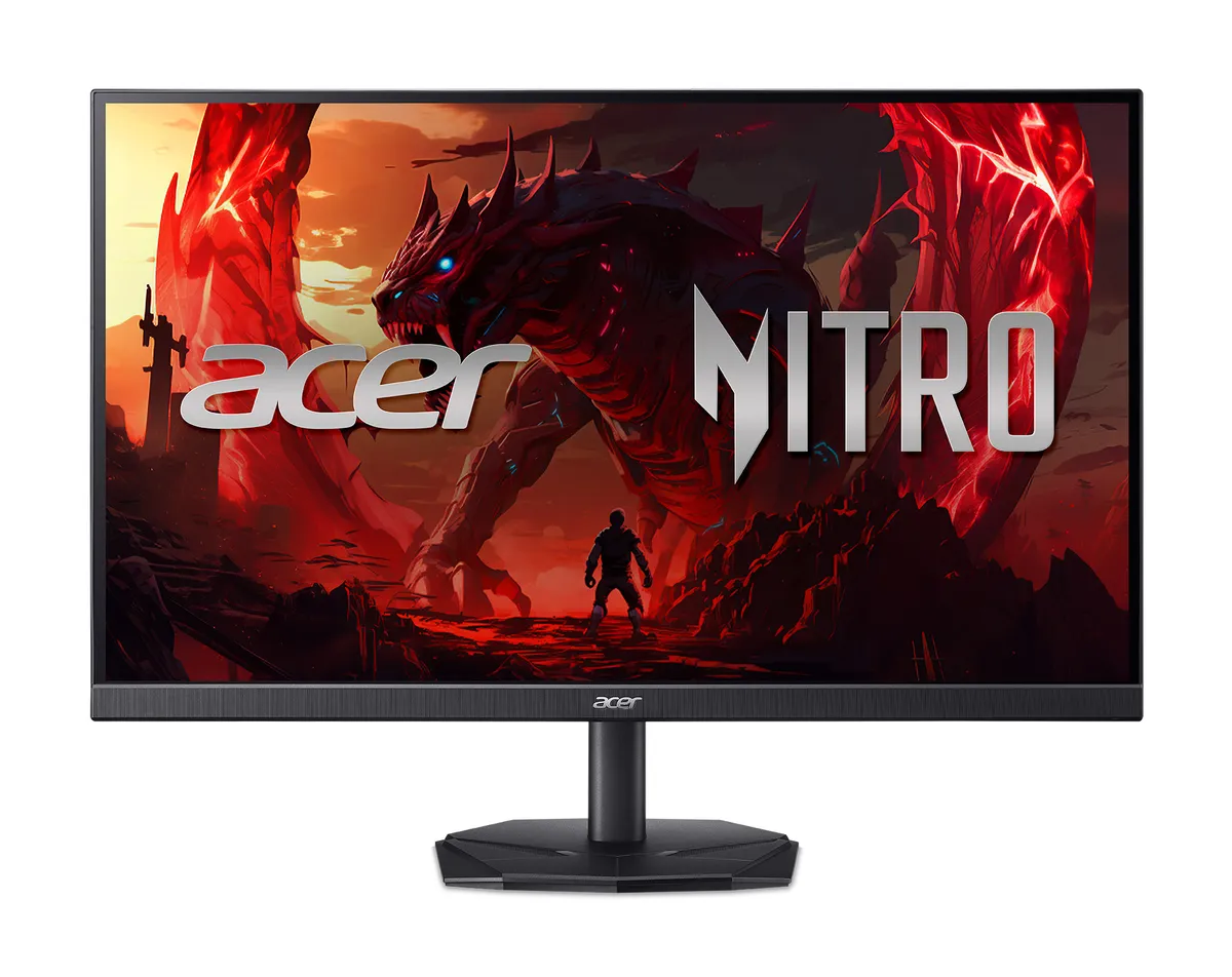 Монітор Acer 23.8" KG242YGbmix (UM.QX2EE.G11) IPS Black 120Hz - мініатюра 2