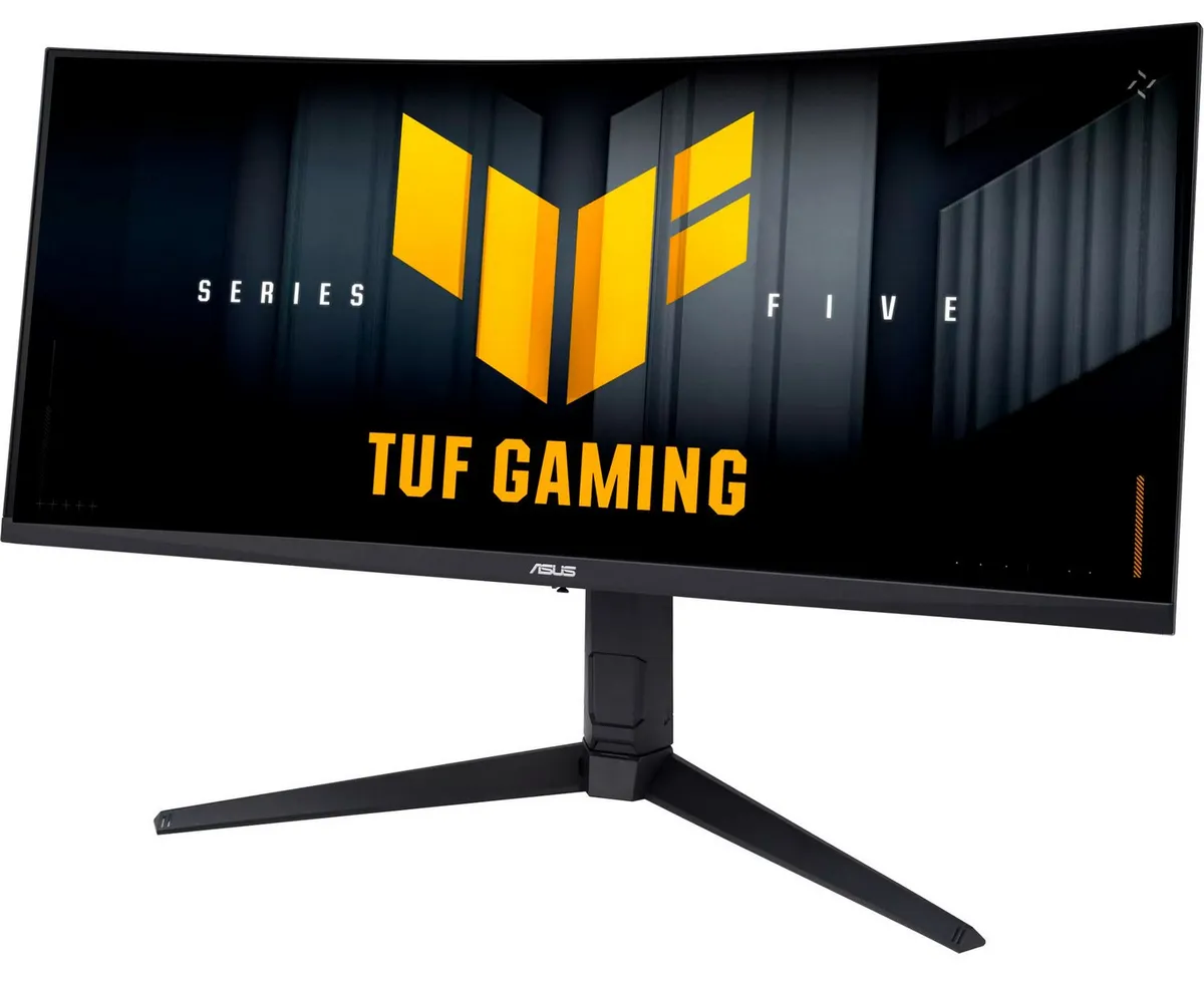 Монітор Asus 34" TUF Gaming VG34WQML5A (90LM0BP1-B01E71) VA Black Curved 250Hz - мініатюра 3