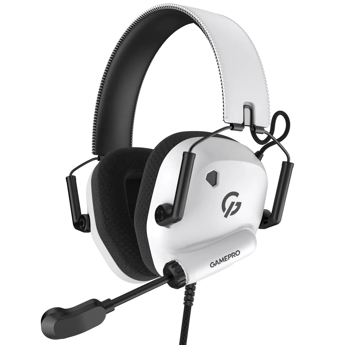 Гарнітура GamePro Genesis Mercury White (HS120W) - зображення 1