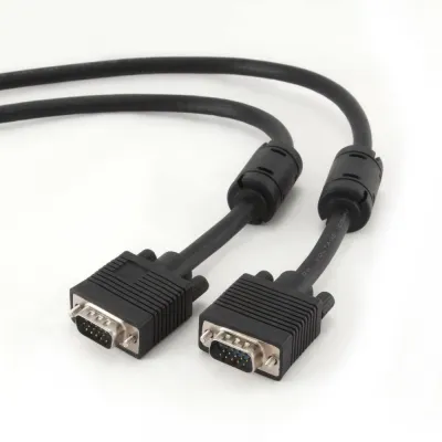 Кабель мультимедійний VGA 5.0m Cablexpert (CC-PPVGA-5M-B) - мініатюра 2