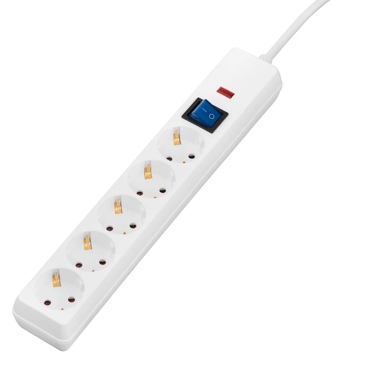 Мережевий фільтр 2E 5хSchuko, 3 м (2E-SP515OSM3WH) - мініатюра 2