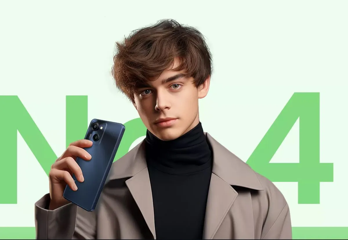Смартфон Oscal Modern 8 8/256GB Ash Gray - мініатюра 8
