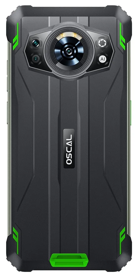 Смартфон Oscal S80 6/128GB Green - мініатюра 2