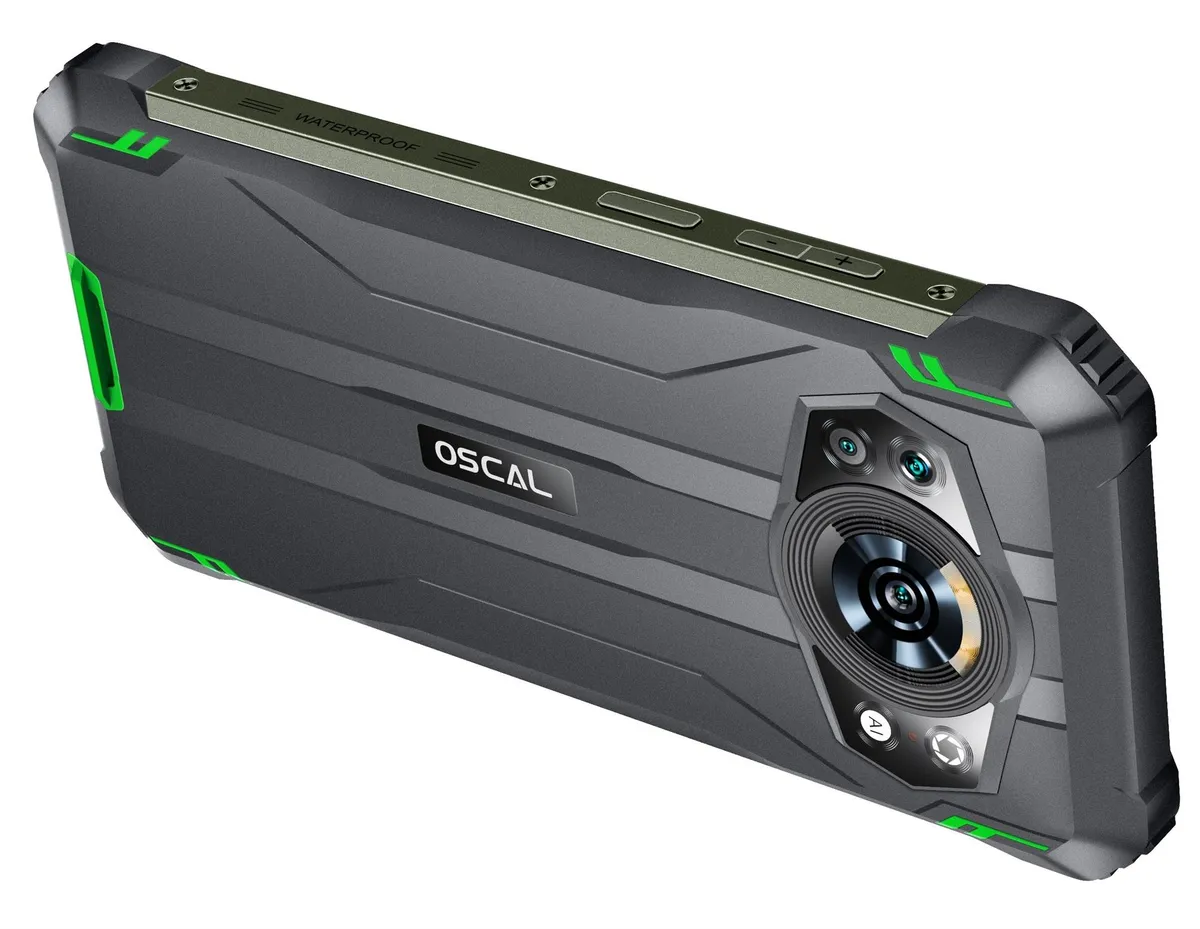 Смартфон Oscal S80 6/128GB Green - мініатюра 7